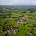 Cilmeri Powys Wales from the air