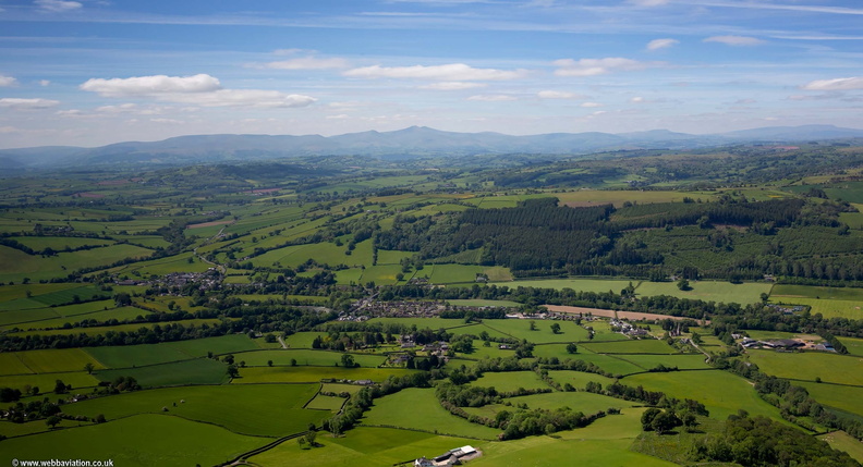 Boughrood from the air