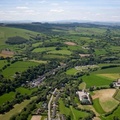 Llangammarch Wells from the air