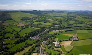 Llangammarch Wells from the air