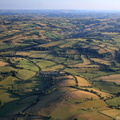 Pentre Camp  Iron Age multivallate Hillfort in Powys from the air