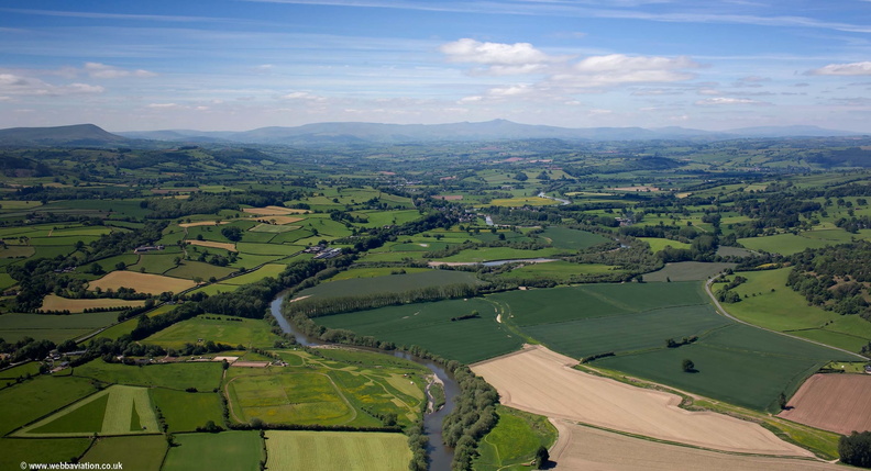 Wye Valley from the air
