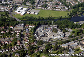 Cardiff South Glamorgan Wales UK aerial photograph
