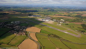 Cardiff Airport aerial photograph