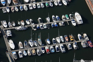 Cardiff Yacht Club aerial photograph