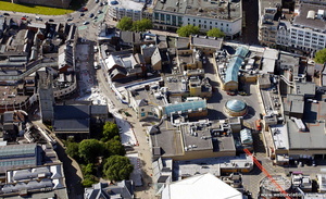 Castle Arcade Cardiff CF10 1BW aerial photograph