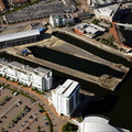Mount Stuart Dry Docks Cardiff   aerial photograph