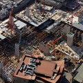 construction of the St David's shopping centre in Cardiff (phase 2 )  aerial photograph