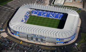Cardiff City Stadium aerial photo 