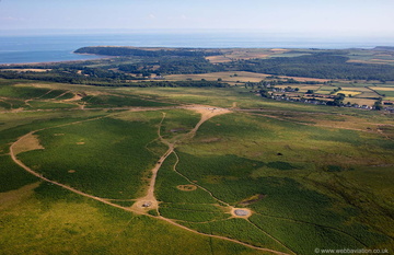 neolithic burial grounds from the air