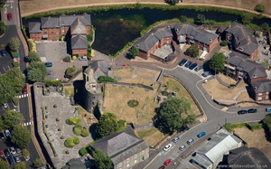 Neath Castle from the air ( Castell-nedd )