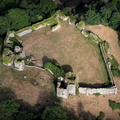 Penrice Castle from the air  