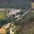 Pontrhydyfen  South Wales from the air