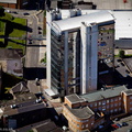 BT Tower , Swansea Wales aerial photograph