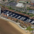Swansea Marina,Maritime Quarter, Swansea aerial photograph