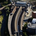 Swansea railway station aerial photograph