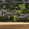 Swansea University Swansea Wales aerial photograph
