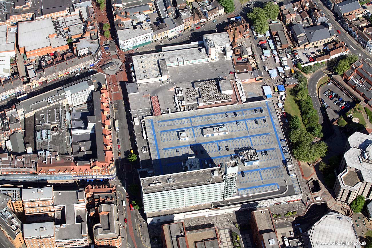 Broad Street Mall Shopping Centre  Reading  aerial photograph