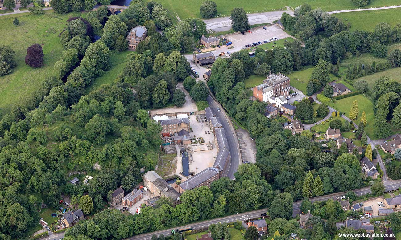 Cromford Derbyshire aerial photograph