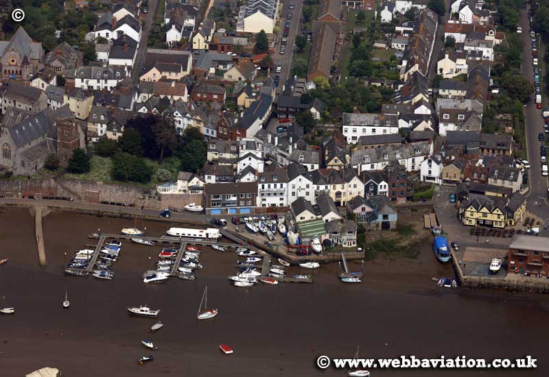 Exeter Devon aerial photograph