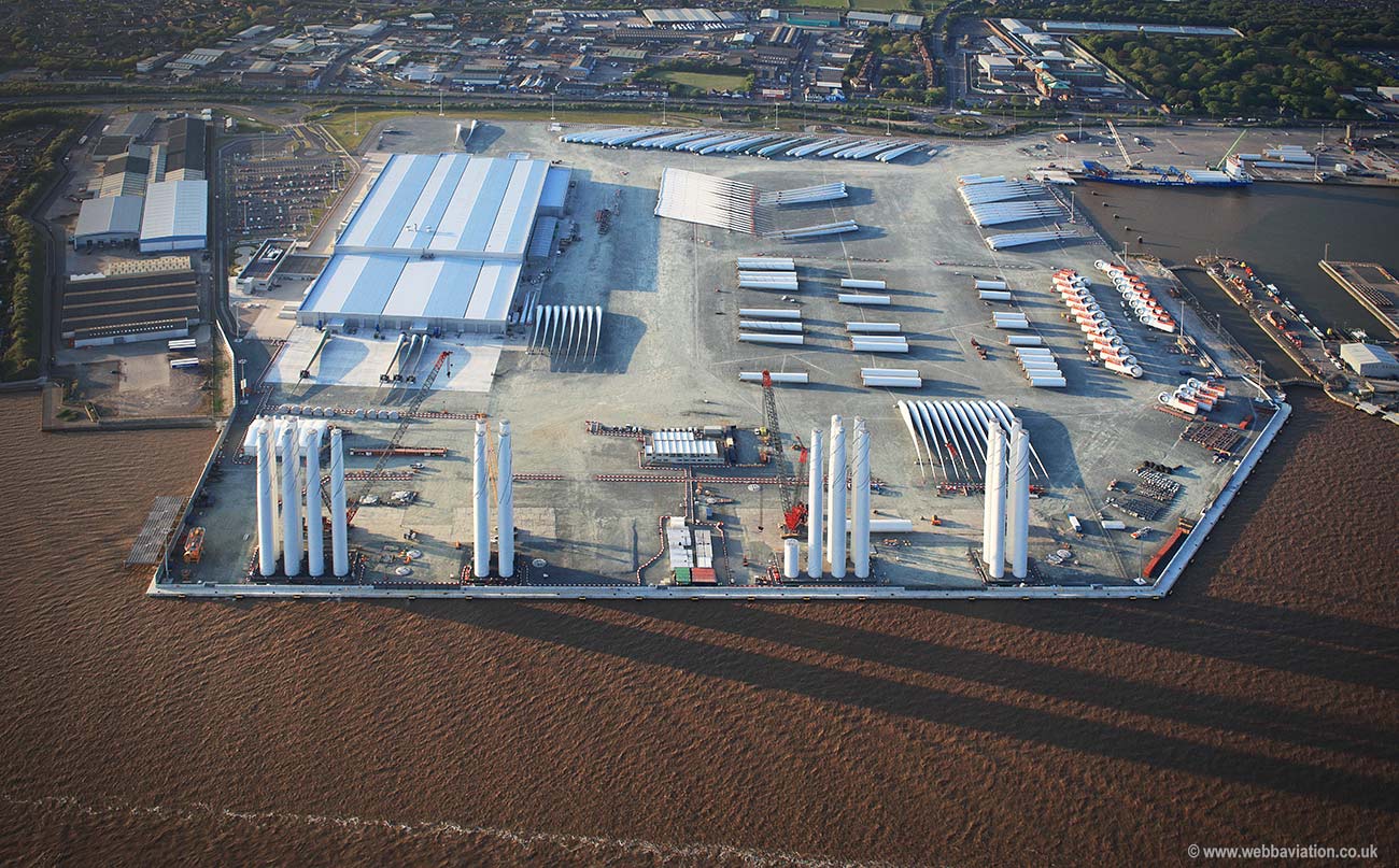  Green Port Hull aerial photograph