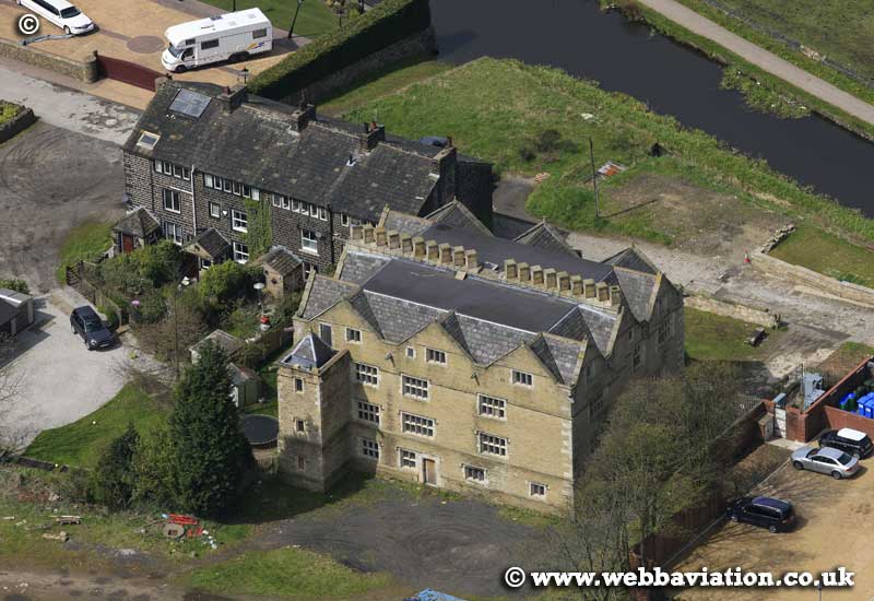 Clegg Hall   Lancashire aerial photograph