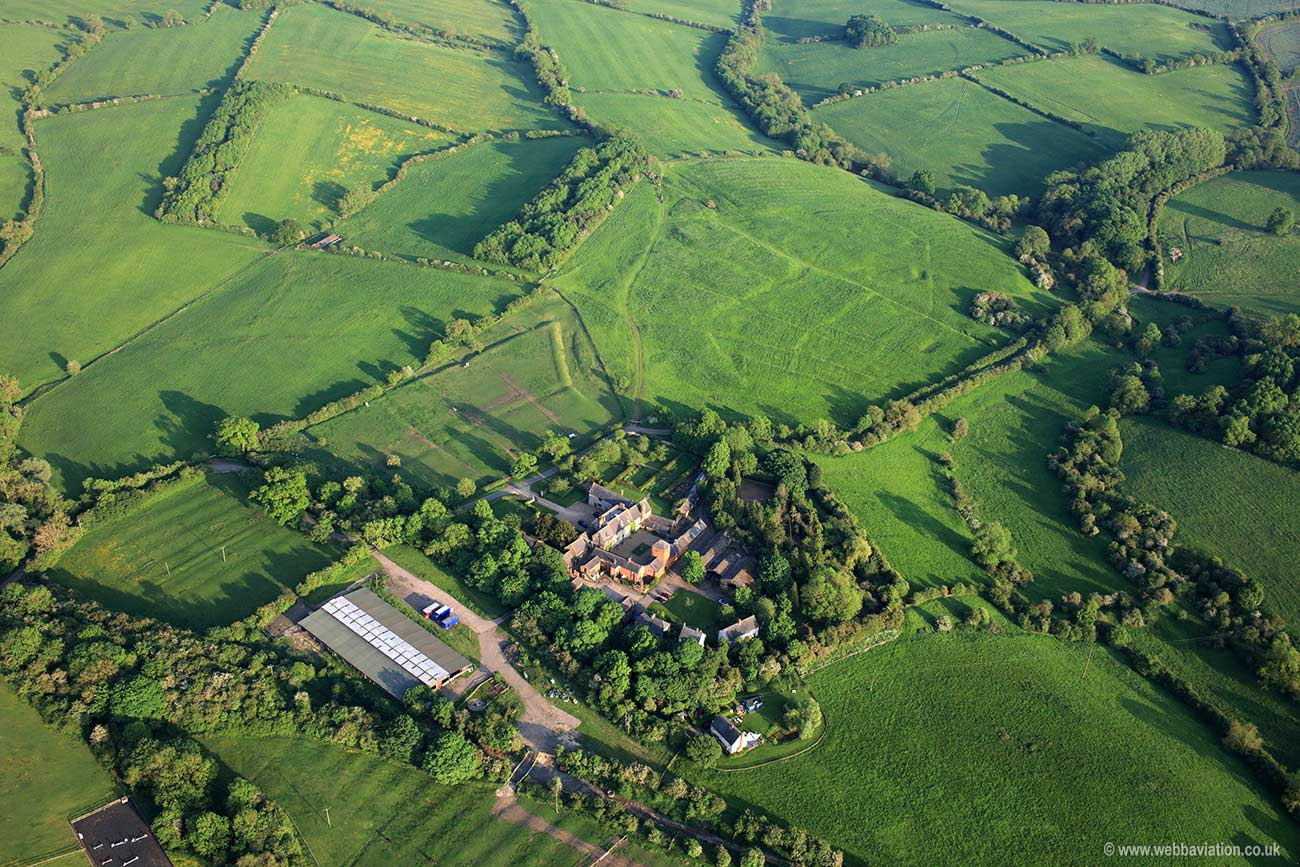 Ingarsby Leicestershire  aerial photograph