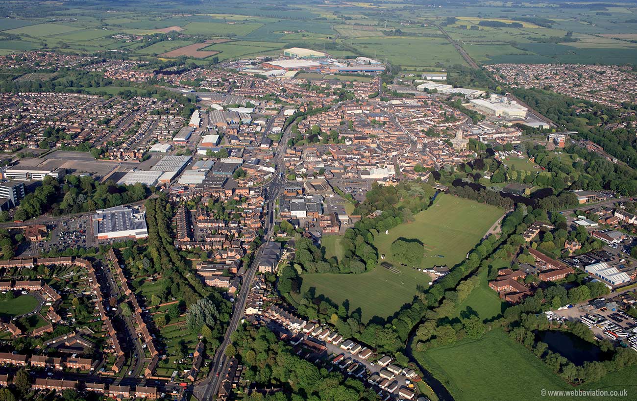  Melton Mowbray aerial photograph