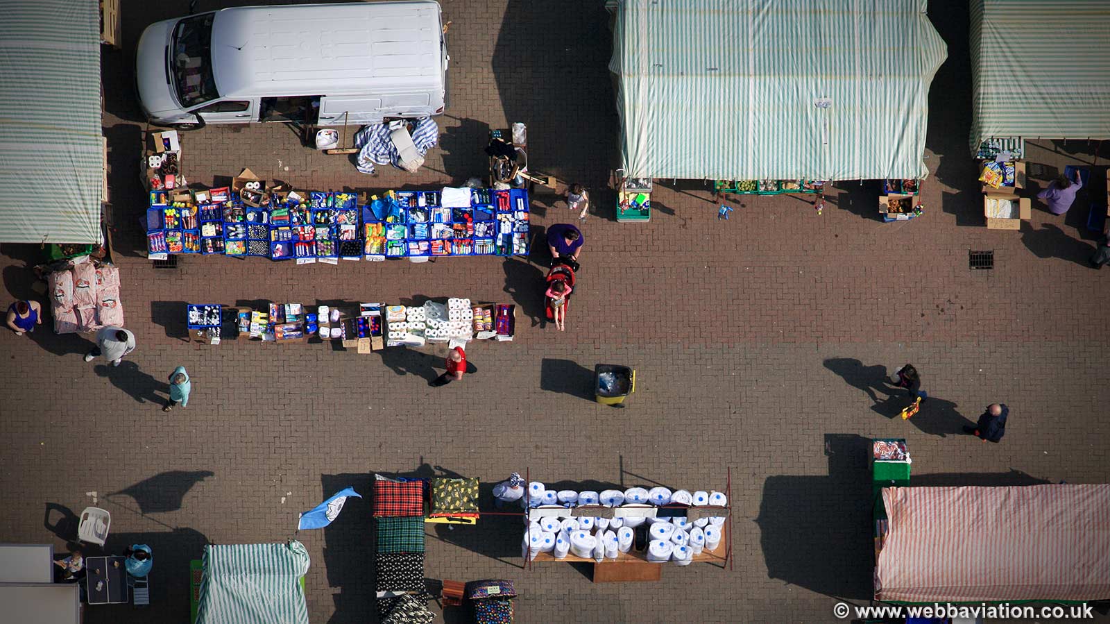 North Ormesby Market Middlesbrough aerial photograph