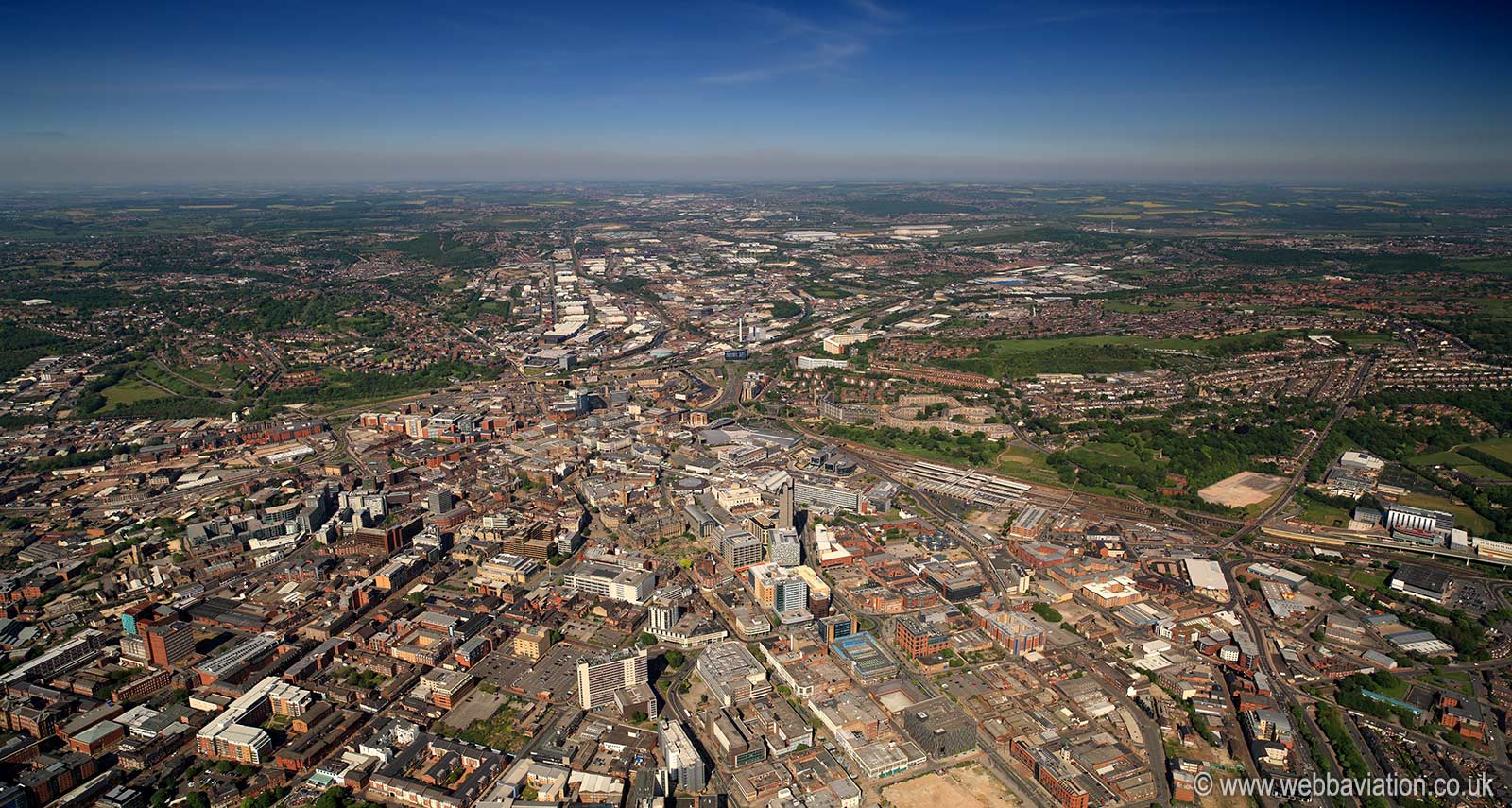 Sheffield from the air 