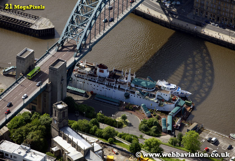 Gateshead Tyne and Wear aerial photograph 