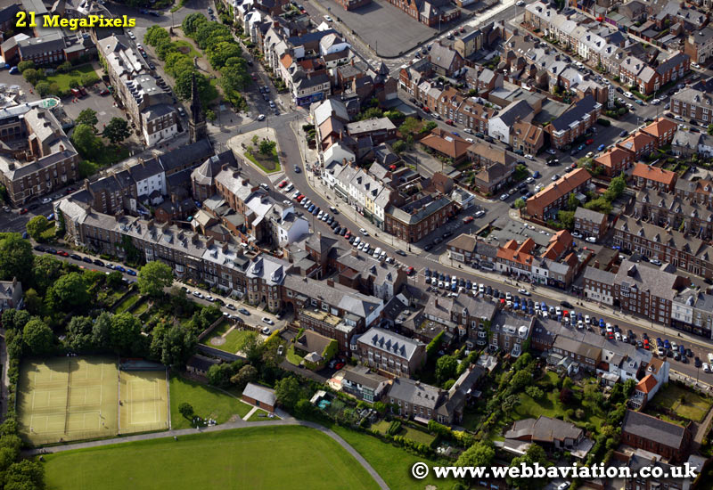 Tynemouth North Tyneside Tyne and Wear aerial photograph 