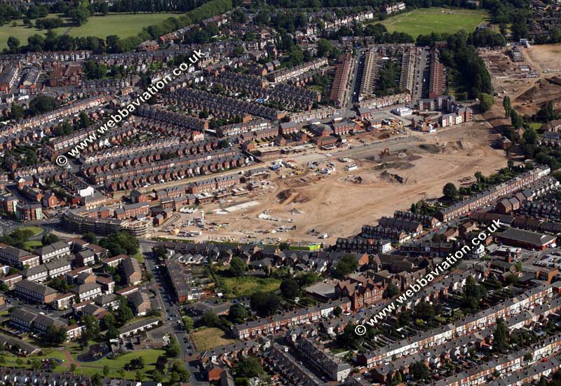 Cape Hill Brewery site Smethwick  Birmingham West Midlands aerial photograph 