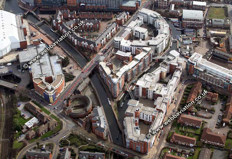Ladywood Junction  Birmingham West Midlands aerial photograph 