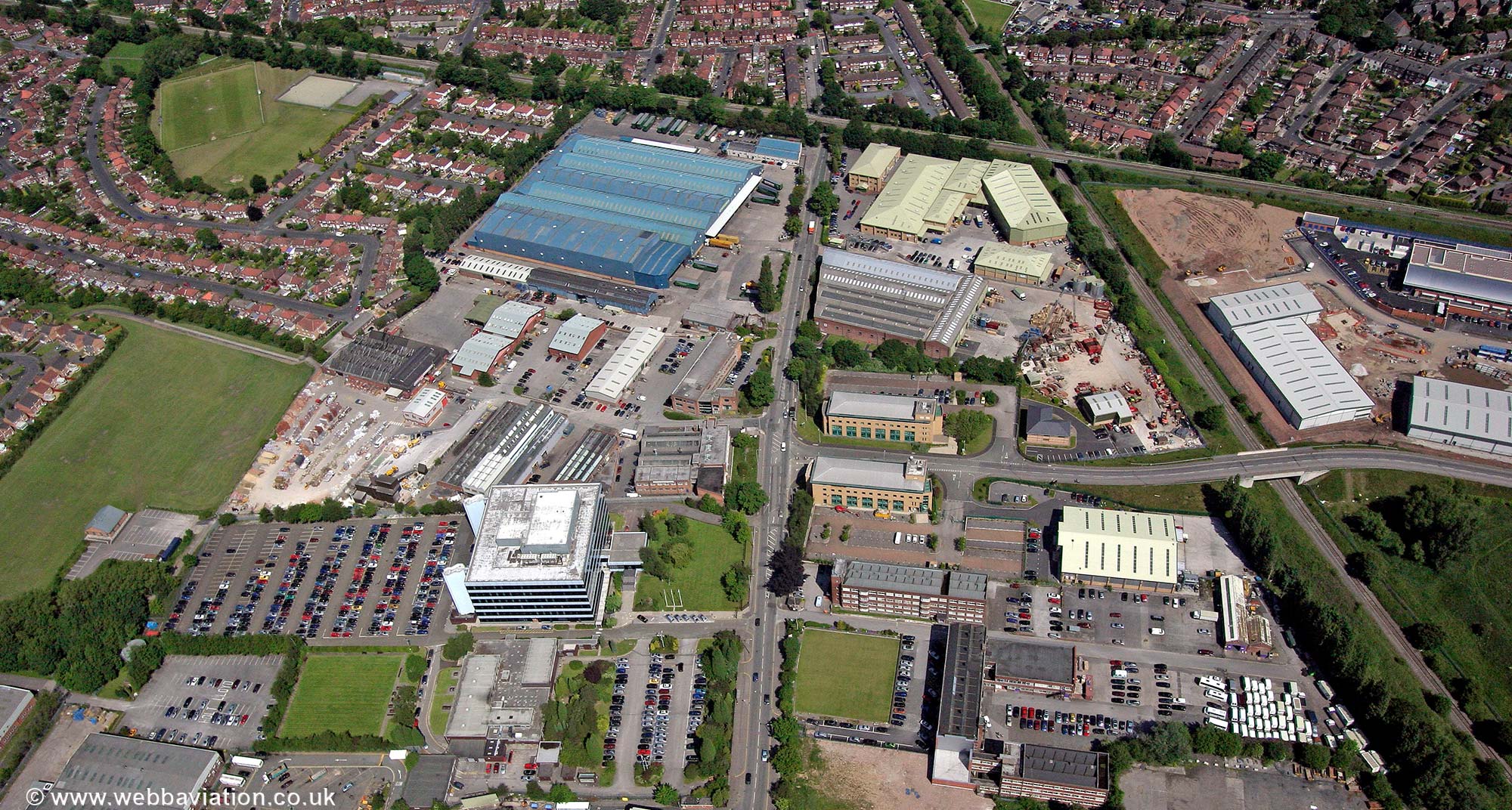 Cheadle Heath Stockport Cheshire aerial photograph | aerial photographs ...